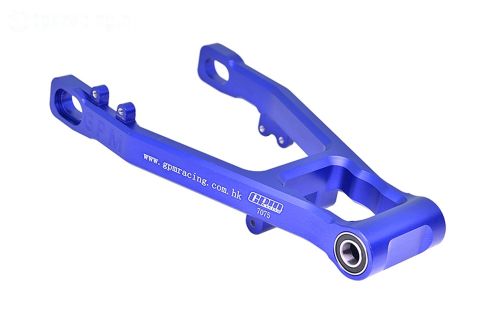 MX057-B PROMOTO Alu achter vork blauw, 1 st.