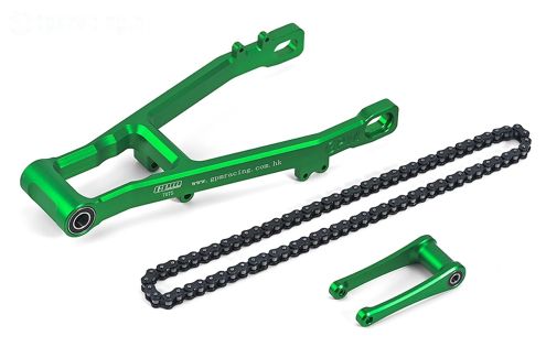 MX3057-G PROMOTO Alu achter vork Groen XL, Set