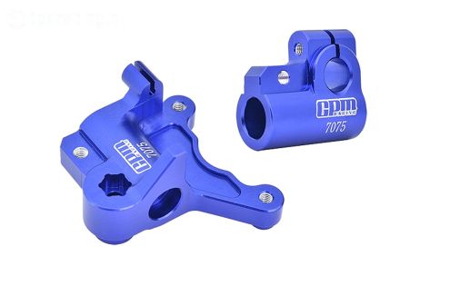 MX056-B PROMOTO Alu-voor as houder Blauw, Set