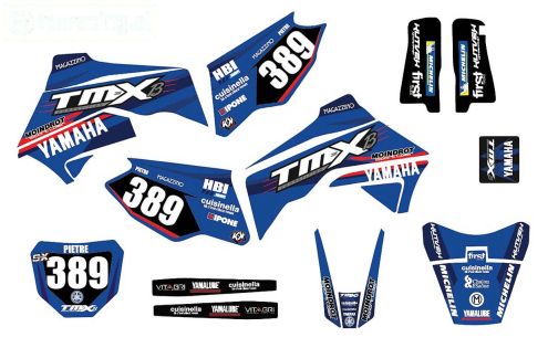 CS0980/10 PROMOTO stickers Yamaha TMX, set