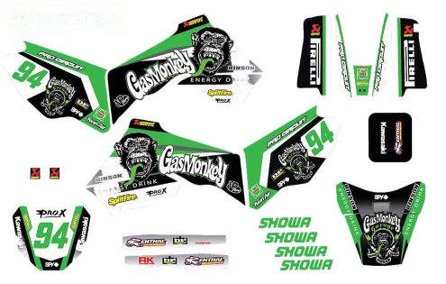 CS0980/46 PROMOTO stickers Kawasaki Gaz Monkey, set