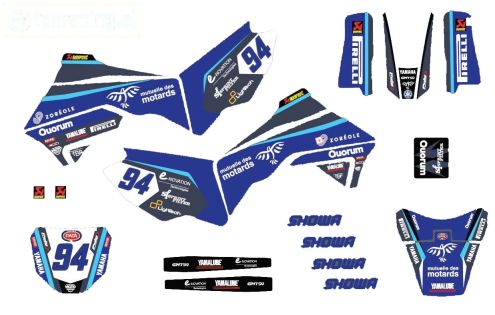 CS0980/48 PROMOTO stickers Yamaha GMT, set