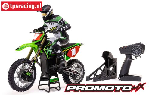 LOS06002T1 Promoto-MX RC Motor Groen Pro Circuit ARTR