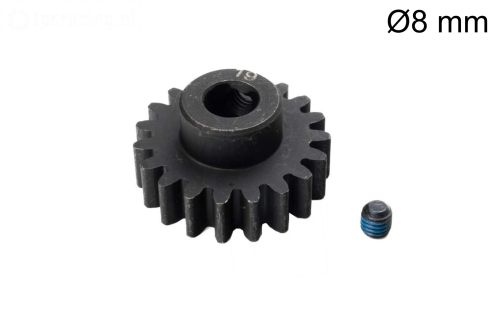 LOS-3733 LOSI 5IVE-TE-Stalen tandwiel 19T-Ø8 mm, 1 st.