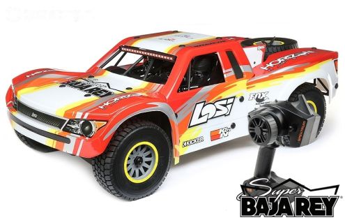 LOS05013T2 Super Baja Rey RTR, Rood