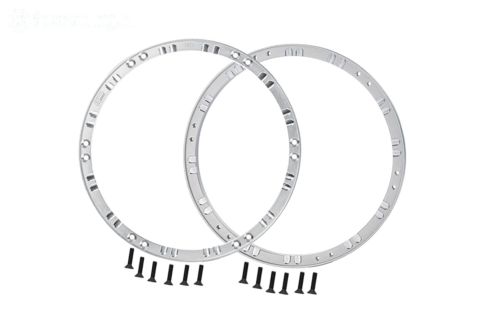 MX0505R-S PROMOTO Alu-Velg ring achter Zilver, 2 st.
