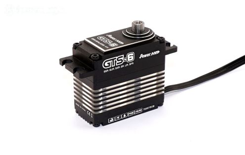 PWHGTS-6 Power HD GTS-6 HV Brushless servo 25T, 1 st.