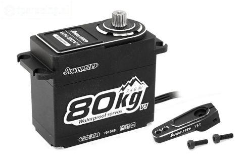 PWHDWH-80 Power HD WH-80V1 1/6 HV servo 15T, 1 st.
