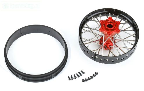 PRO283700T2 Pro-Spec Alu V2 achter velg Rood/Zwart, set