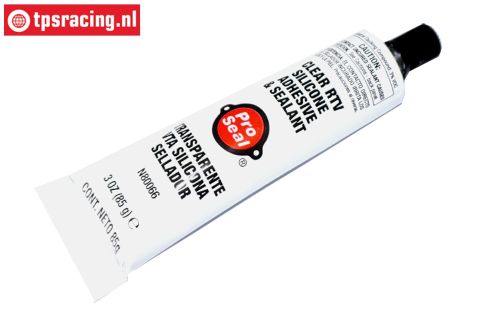 TPS0313/18 Pro-Seal siliconen rubber transp. 260°C-85 gr, 1 St.