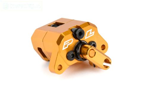 PRO640800 Pro-Spec Aluminum rem zadel goud, set