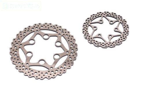 PRO642100 YZ Stijl stalen Remschijf voor/achter, set