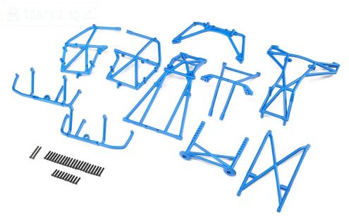 LOS241046 Rol kooi compleet Blauw LMT Truck, Set