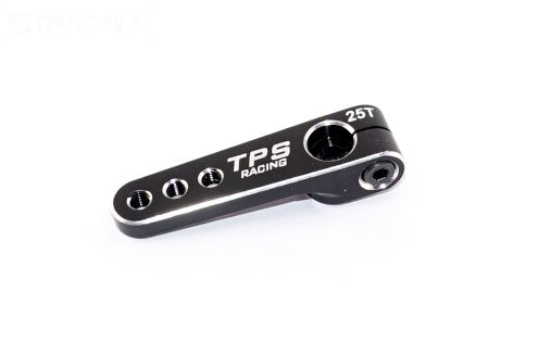 TPS0800/06 Aluminium Servo hevel 25T-L40 mm Zwart, 1 st.