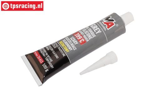 TPS0313/16 MA RTV siliconen rubber grijs 399°C-85 gr, 1 St.