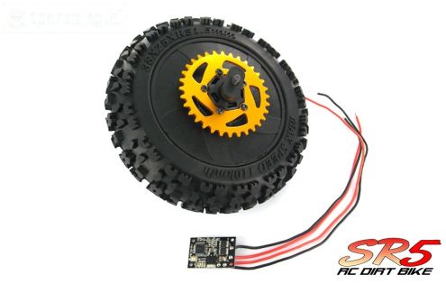 SK700002/10 SkyRC SR5 achterwiel compleet, set