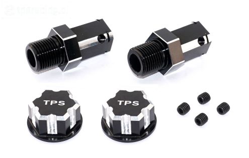 TPS0292/04 Wiel adapter 24 mm zeskant Zwart, 2 St.