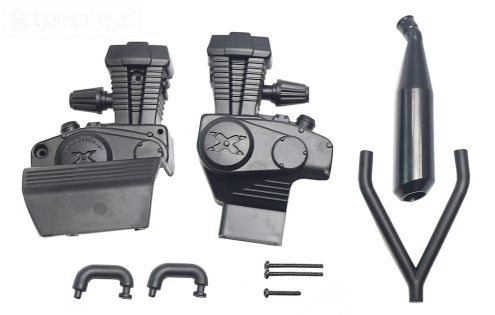 XR-FG8020 X-Rider Flamingo Motor kappen, Set