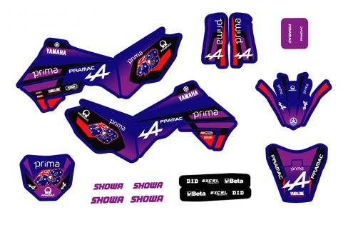 CS0980/68 PROMOTO stickers Yamaha prima A, Set