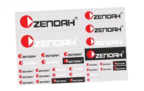 ZN8000 Powered by Zenoah Stickers, 1 st.