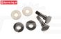 AR340062 ARRMA Servo-saver Hardware, set
