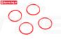 AR716010 ARRMA Schokdemper O-Ring Ø19-D1 mm, 4 st.