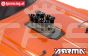 ARA7617V2T2 ARRMA FELONY 6S BLX 1/7 Muscle Car, Oranje