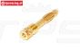 TPS0088 Banaan stekker Gold Ø4-L46 mm, 4 st.