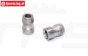 ZN0045 NGK Stalen bougie moer, 2 st.