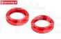 BWS55045R Schokdemper stelring Rood Ø24 mm, 2 st.