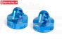 BWS55044B Alu-Schokd. sluiting boven Blauw Ø24 mm, 2 st.