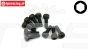 BWS56002 Inbus normale kop M2,5-L8 mm, 10 st.