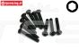 BWS56016 Inbus bolkop M3-L20 mm, 10 st.