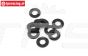 BWS56061 Stalen ring Ø4-Ø9-H1 mm, 10 st.