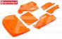 BWS59002/01 Kap Elasto-Flex Oranje BWS-LOSI, Set