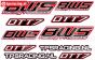 TPS19/080 BWS DTT-7 Stickers, 1 st