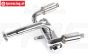 TPS8010 Dubbele Tuning uitlaat HPI-Rovan-King, Set