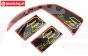 TPS2023/20 Falcon3 motor stickers staand, 1 st
