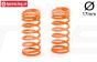 FG10191 Progr. Schokdemper veer Oranje Ø17-Ø2,2-L48, 2 St.