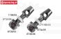 FG1196/03 Stabilisator houder, M6-Ø5,0 mm, Set 