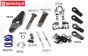 FG1212 Servo-saver compleet 80°, 1/5, Set
