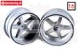FG3105/01 1/6 Velgen Zilver Ø120-B60 mm, 2 St.