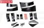 FG4154 Windgeleide platen Audi A4 DTM, Set