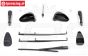 FG5438 Kap Detail MINI-Trophy Truck-Porsche, Set