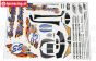 FG60155 Stickers Baja Buggy, Set