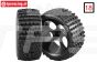 FG60209/06 Buggy banden S gelijmd Ø180-B80 mm, 2 st.