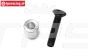FG6024/02 Aluminium afstand bus H10 mm, Set