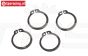 FG6106/05 Wiel meenemer clip, Ø18 mm, 4 St.