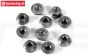 FG6113 Stalen Borgmoer M6R, 10 st.
