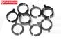 FG6445 Schokdemper stelclip, Ø20 mm, 8 st